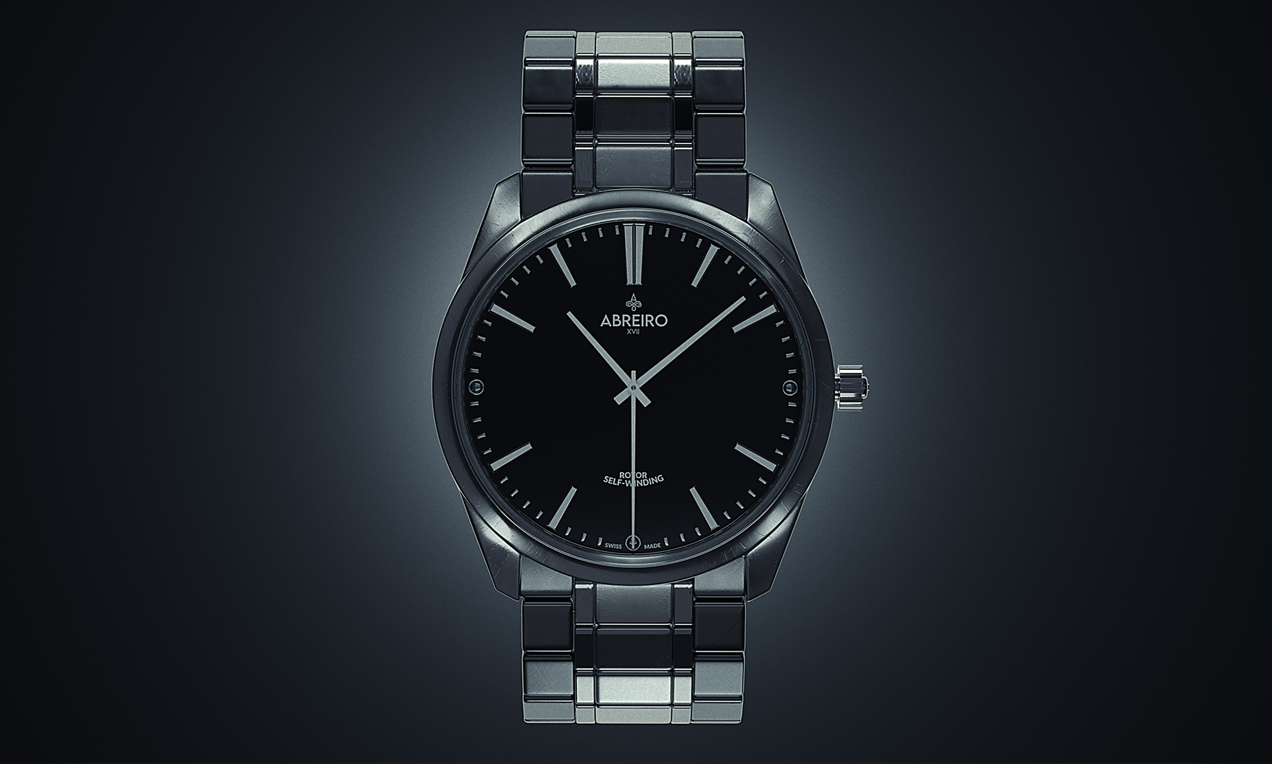 Cratial 3D - Product Render for Abreiro Watches